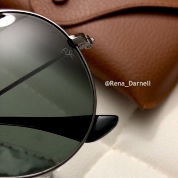 RayBan Aviator RB3025 Black New - Picture 5 of 12